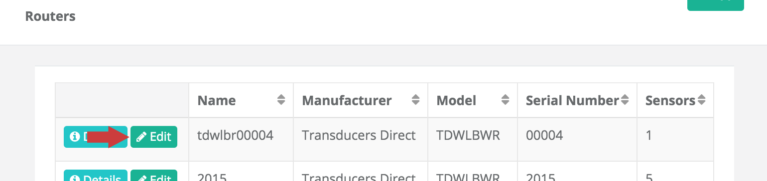 Edit Router Button